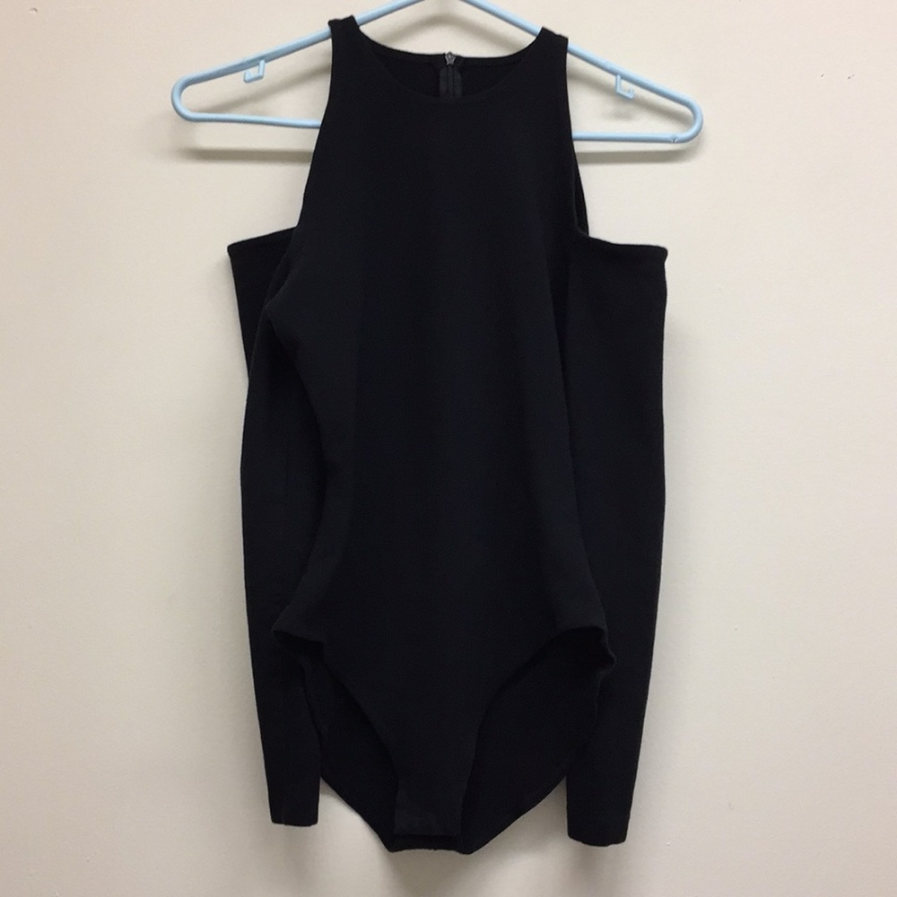 TAPEMEASURE cold-shoulder bodysuit